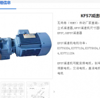 KF57DRL90L4BE5HR-ABB8-TF-AS7W-M6B減速電機(jī)型號解析